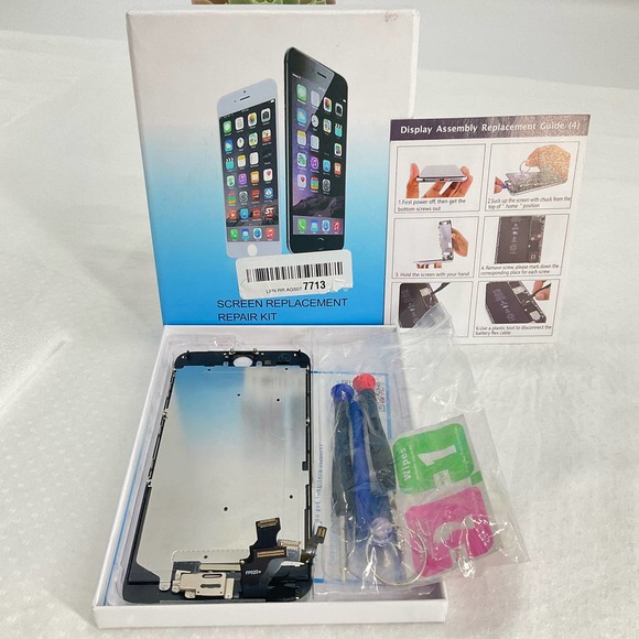 For iPhone 6 Plus Screen Replacement (Black), Full Assembly - Picture 1 of 4